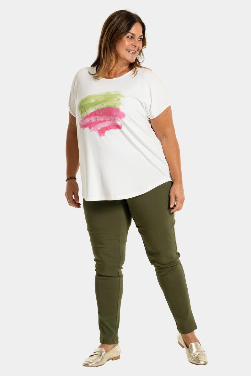 Gozzip Gitte T-shirt Rasberry