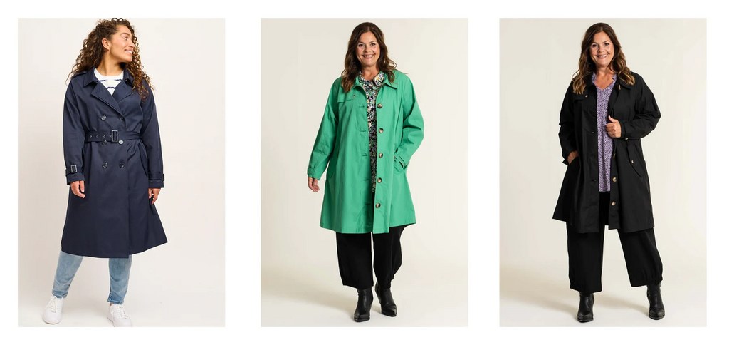 Hvilke slags jakker eller frakker vil du anbefale til plus size kvinder?