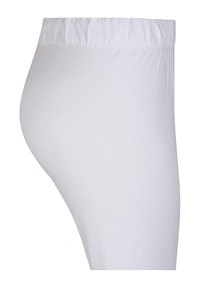 Capri leggings fra Zhenzi i hvid organisk bomuld (7016830926937)