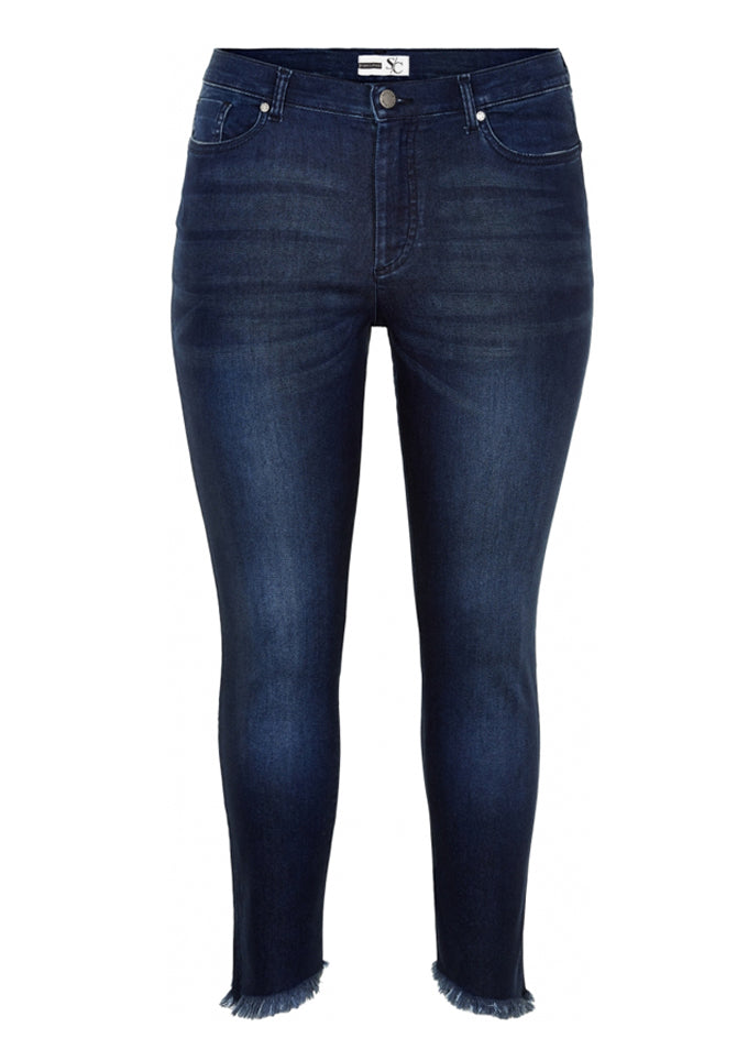 Fedeste jeans med frynser (4565707849817)