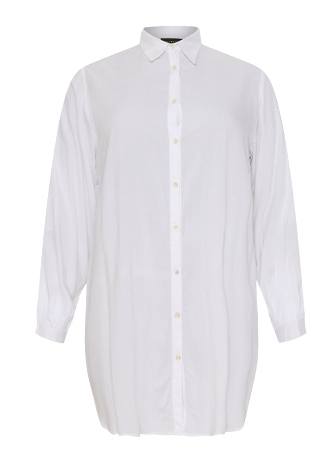 Skjorte fra No. 1 by Ox i hvid (7193519259737)